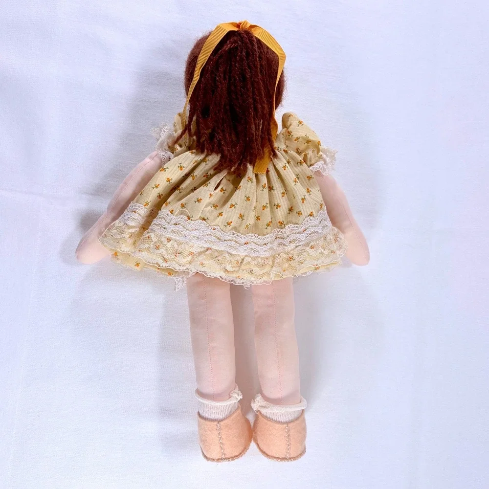 Vintage Lillie Whitley Handmade‎ Folk Art Cloth Artisan Doll 13